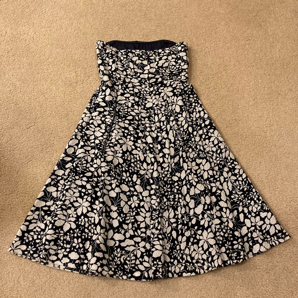 J Crew Strapless Sundress Size 10 ☀️ - Picture 2 of 7